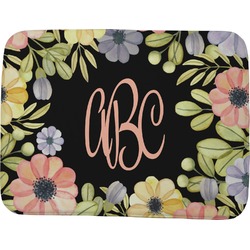 Boho Floral Memory Foam Bath Mat - 48"x36" (Personalized)