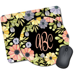 Boho Floral Mouse Pad (Personalized)