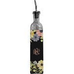 Boho Floral Oil Dispenser Bottle (Personalized)
