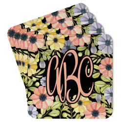 Boho Floral Paper Coasters (Personalized)