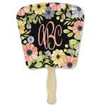 Boho Floral Paper Fan (Personalized)