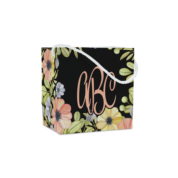 Custom Boho Floral Party Favor Gift Bags - Matte (Personalized)