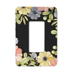 Boho Floral Rocker Style Light Switch Cover - Single Switch