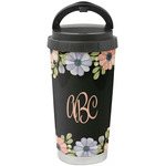 Boho Floral Stainless Steel Coffee Tumbler (Personalized)