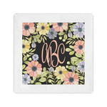 Boho Floral Standard Cocktail Napkins (Personalized)