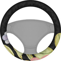 Boho Floral Steering Wheel Cover