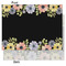 Boho Floral Tissue Paper - Heavyweight - Medium - Front & Back