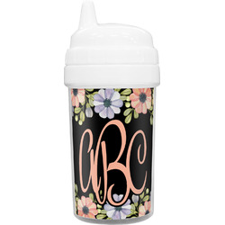 Boho Floral Sippy Cup (Personalized)