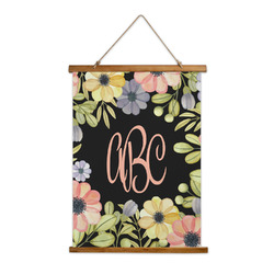 Boho Floral Wall Hanging Tapestry (Personalized)