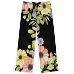 Boho Floral Womens Pajama Pants - XS