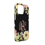 Boho Floral iPhone Case - Plastic - iPhone 13 (Personalized)