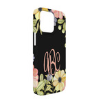 Boho Floral iPhone Case - Plastic - iPhone 13 Pro (Personalized)