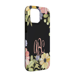 Boho Floral iPhone Case - Rubber Lined - iPhone 13 Pro (Personalized)