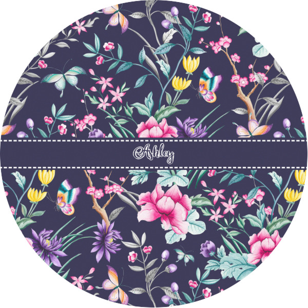 Custom Chinoiserie Multipurpose Round Labels - 1" (Personalized)