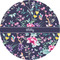 Chinoiserie 1" Multipurpose Round Labels - Single Sticker