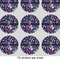 Chinoiserie 2" Multipurpose Round Labels - Sheet