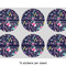 Chinoiserie 3" Multipurpose Round Labels - Sheet