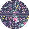 Chinoiserie 5" Multipurpose Round Label - Single Sticker