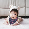 Chinoiserie Bandana Bib - (Lifestyle 2 girl)