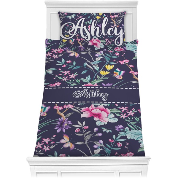 Custom Chinoiserie Comforter Set - Twin (Personalized)