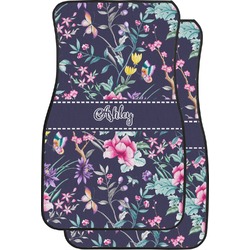 Chinoiserie Car Floor Mats (Front Seat) (Personalized)