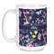 Chinoiserie Coffee Mug - 15 oz - White