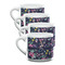 Chinoiserie Double Shot Espresso Mugs - Set of 4 Front