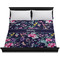 Chinoiserie Duvet Cover - King - On Bed - No Prop