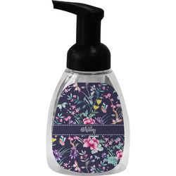 Chinoiserie Foam Soap Bottle - Black (Personalized)