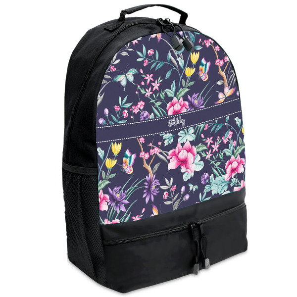 Custom Chinoiserie Backpacks - Black (Personalized)