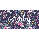 Chinoiserie Front License Plate (Personalized)