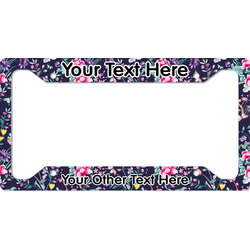 Chinoiserie License Plate Frame - Style A (Personalized)