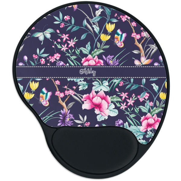 Custom Chinoiserie Mouse Pad with Wrist Support