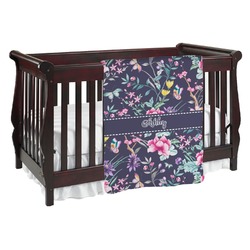 Chinoiserie Baby Blanket (Single Sided) (Personalized)