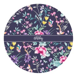 Chinoiserie Round Decal - Small (Personalized)