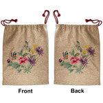 Chinoiserie Santa Sack - Front & Back