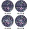 Chinoiserie Set of Lunch / Dinner Plates (Approval)