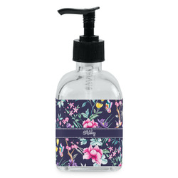 Chinoiserie Glass Soap & Lotion Bottle - Single Bottle (Personalized)