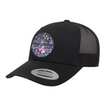 Chinoiserie Trucker Hat - Black (Personalized)