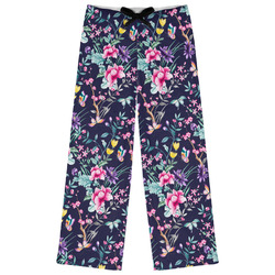 Chinoiserie Womens Pajama Pants - 2XL