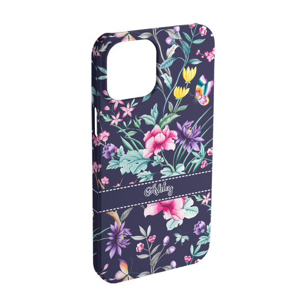 Custom Chinoiserie iPhone Case - Plastic - iPhone 15 Pro (Personalized)