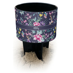 Chinoiserie Black Beach Spiker Drink Holder (Personalized)