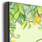 Tropical Leaves Border 11x14 Wood Print - Closeup