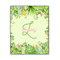 Tropical Leaves Border 11x14 Wood Print - Front View