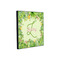 Tropical Leaves Border 12x12 Wood Print - Angle View