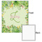 Tropical Leaves Border 20x24 - Matte Poster - Front & Back