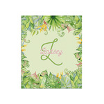 Tropical Leaves Border Poster - Matte - 20x24 (Personalized)