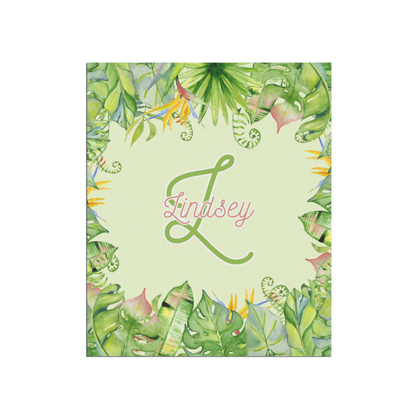 Custom Tropical Leaves Border Poster - Matte - 20x24 (Personalized)