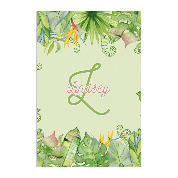 Custom Tropical Leaves Border Posters - Matte - 20x30 (Personalized)