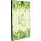 Tropical Leaves Border 20x30 Wood Print - Angle View